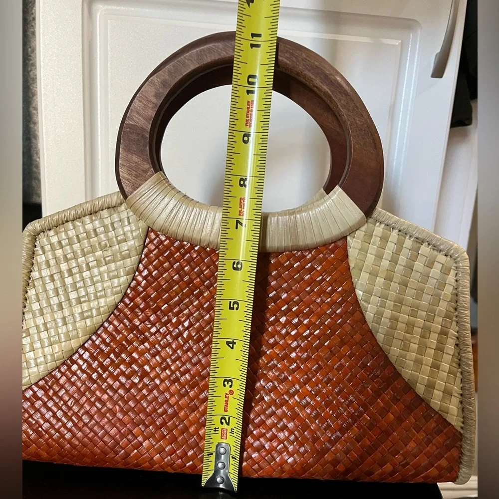 Woven tote bag/purse - Picture 6 of 7